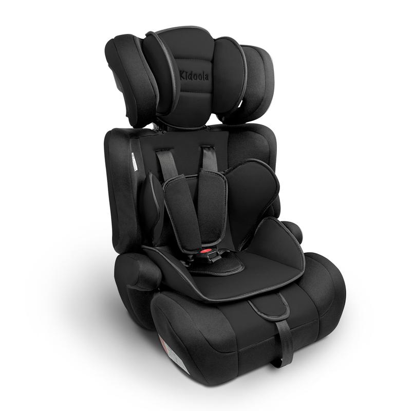 Kidoola Adjustable Car Seat for Toddlers & Children - Adjustable Toddler-to-Booster Safety Seat - Available in ISOFIX Model (76–150 cm) or General Model (100-125cm) - Padded Support & Premium Comfort