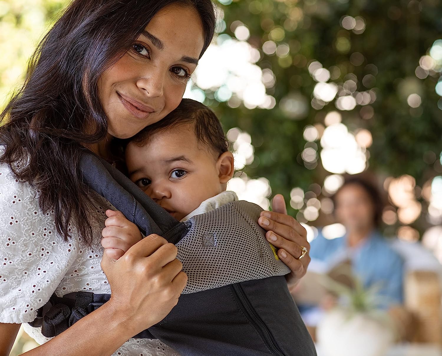 Complete All Seasons Ergonomic 6-in-1 Baby Carrier Newborn to Toddler - with Lumbar Support - for Children 7-45 Pounds - 360 Degree Baby Wearing - Inward & Outward Facing - Stone