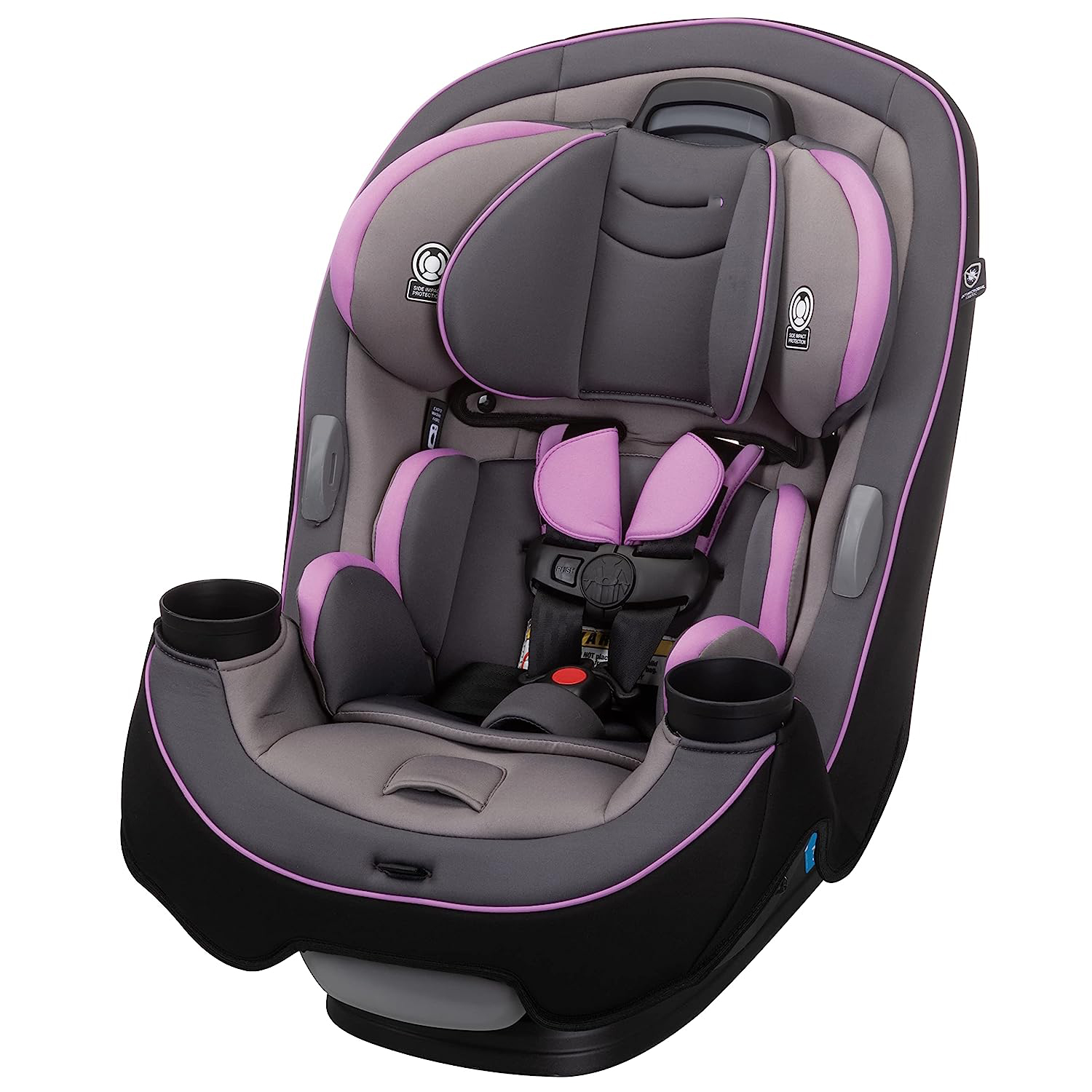 Safety 1st Grow and Go All-in-One Convertible Car Seat, Rear-facing 5-40 pounds, Forward-facing 22-65 pounds, and Belt-positioning booster 40-100 pounds, Carbon Wave