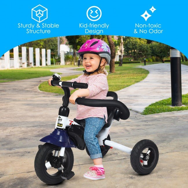 Premium 6-in-1 Baby Stroller Tricycle Detachable Learning Toy Bike