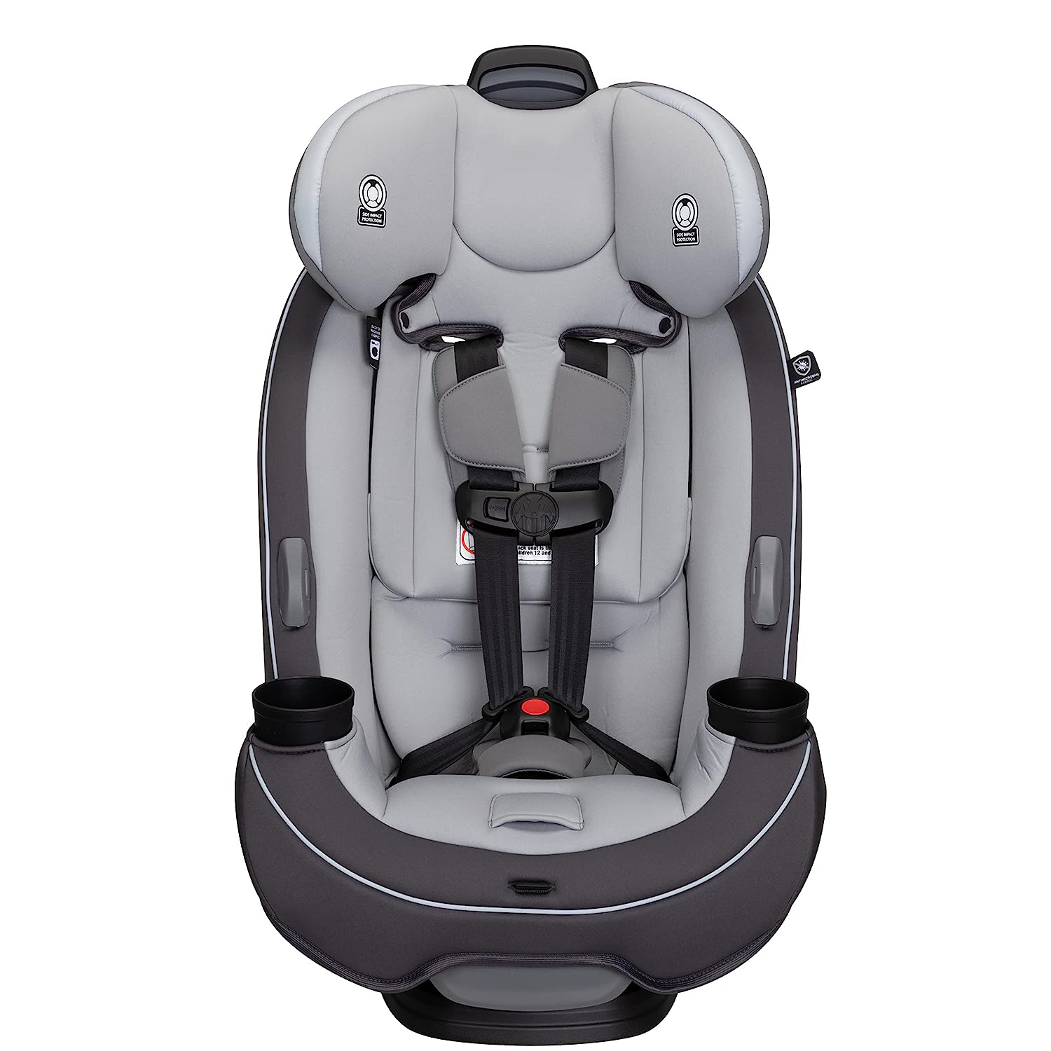 Safety 1st Grow and Go All-in-One Convertible Car Seat, Rear-facing 5-40 pounds, Forward-facing 22-65 pounds, and Belt-positioning booster 40-100 pounds, Carbon Wave