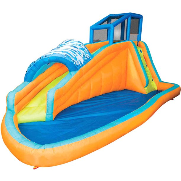 Banzai Surf Rider Aqua Park (Inflatable Water Slide Backyard Summer Fun Pool)