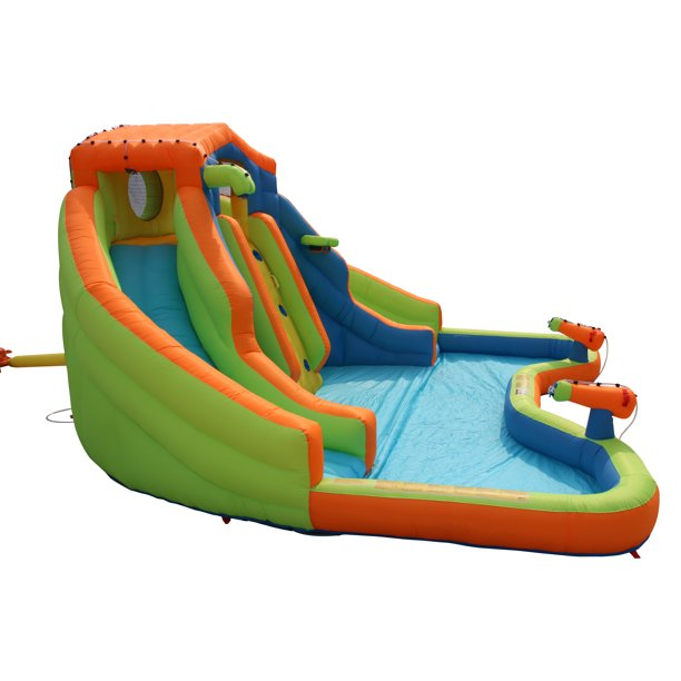 Banzai Adventure Club Outdoor Inflatable Water Park & Dual Slides, Ages 5 & Up, Unisex
