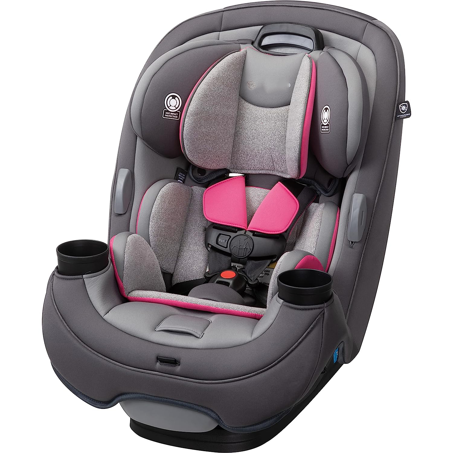 Safety 1st Grow and Go All-in-One Convertible Car Seat, Rear-facing 5-40 pounds, Forward-facing 22-65 pounds, and Belt-positioning booster 40-100 pounds, Carbon Wave