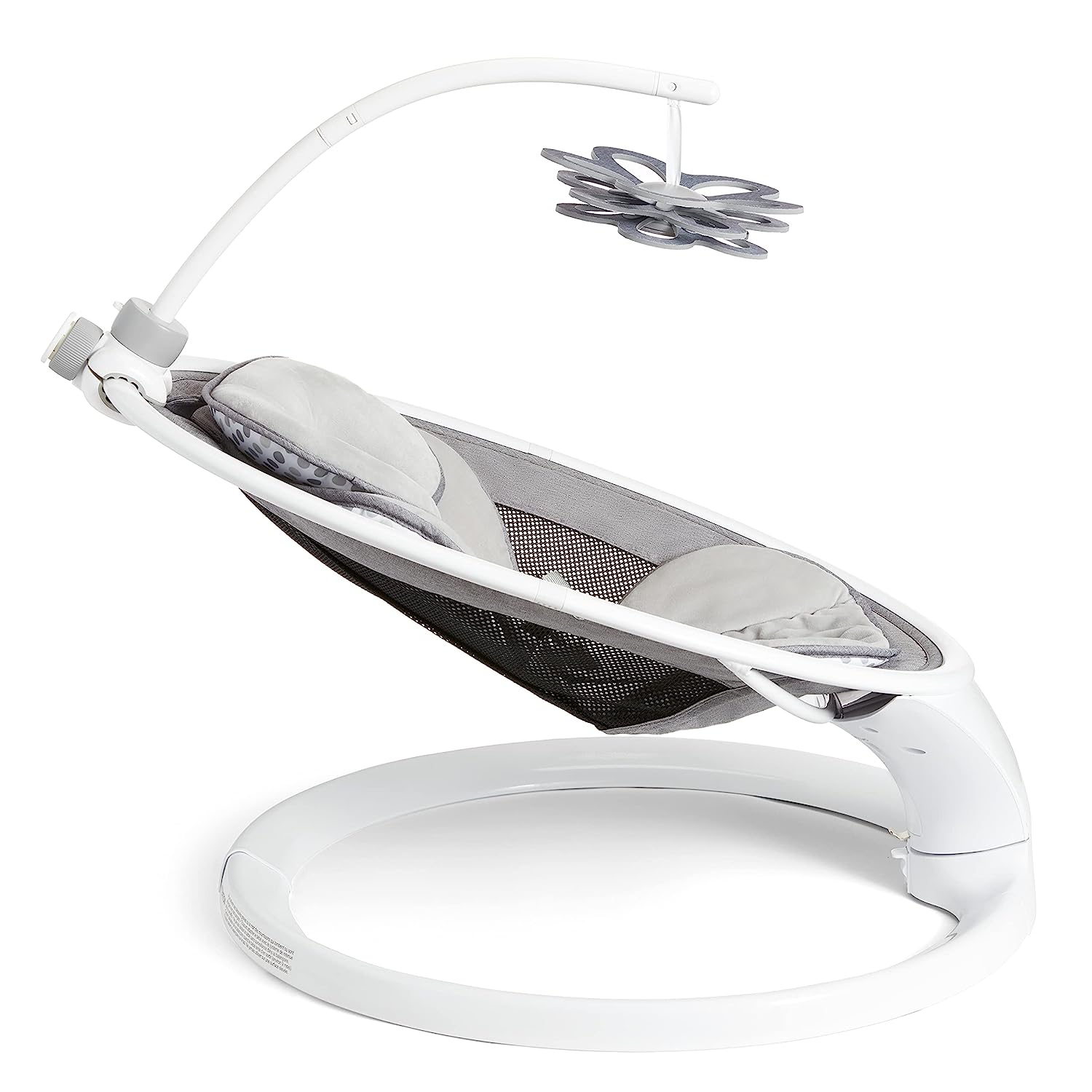 Bluetooth Enabled Lightweight Baby Swing with Natural Sway in 5 Ranges of Motion, Includes Remote Control