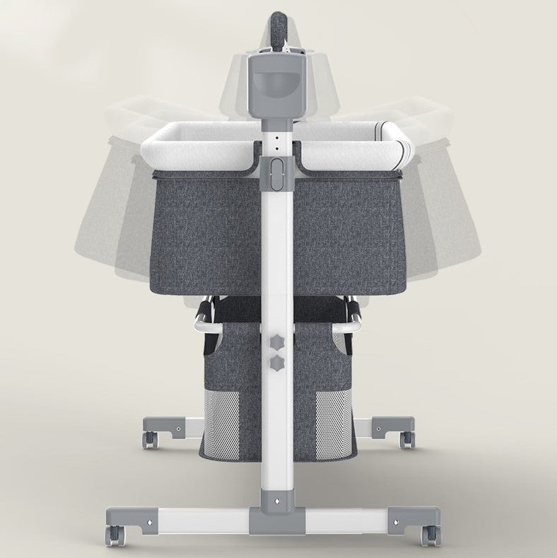 Premium Smart Baby Crib Multifunctional Bedding Cradle With Remote