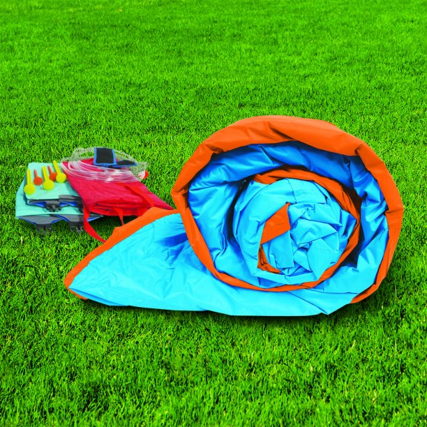 Banzai Twin Falls Lagoon - 16 X 8 Foot Water Park w/ 2 Slides & Cannons