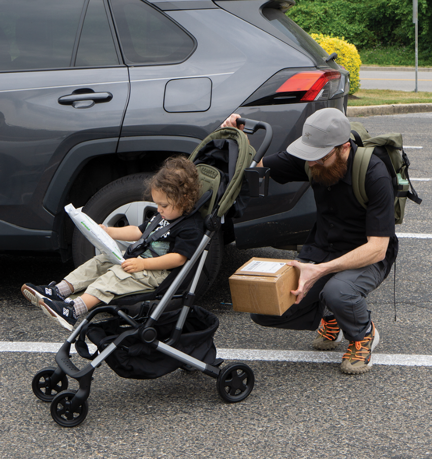 The Compact Stroller, Olive