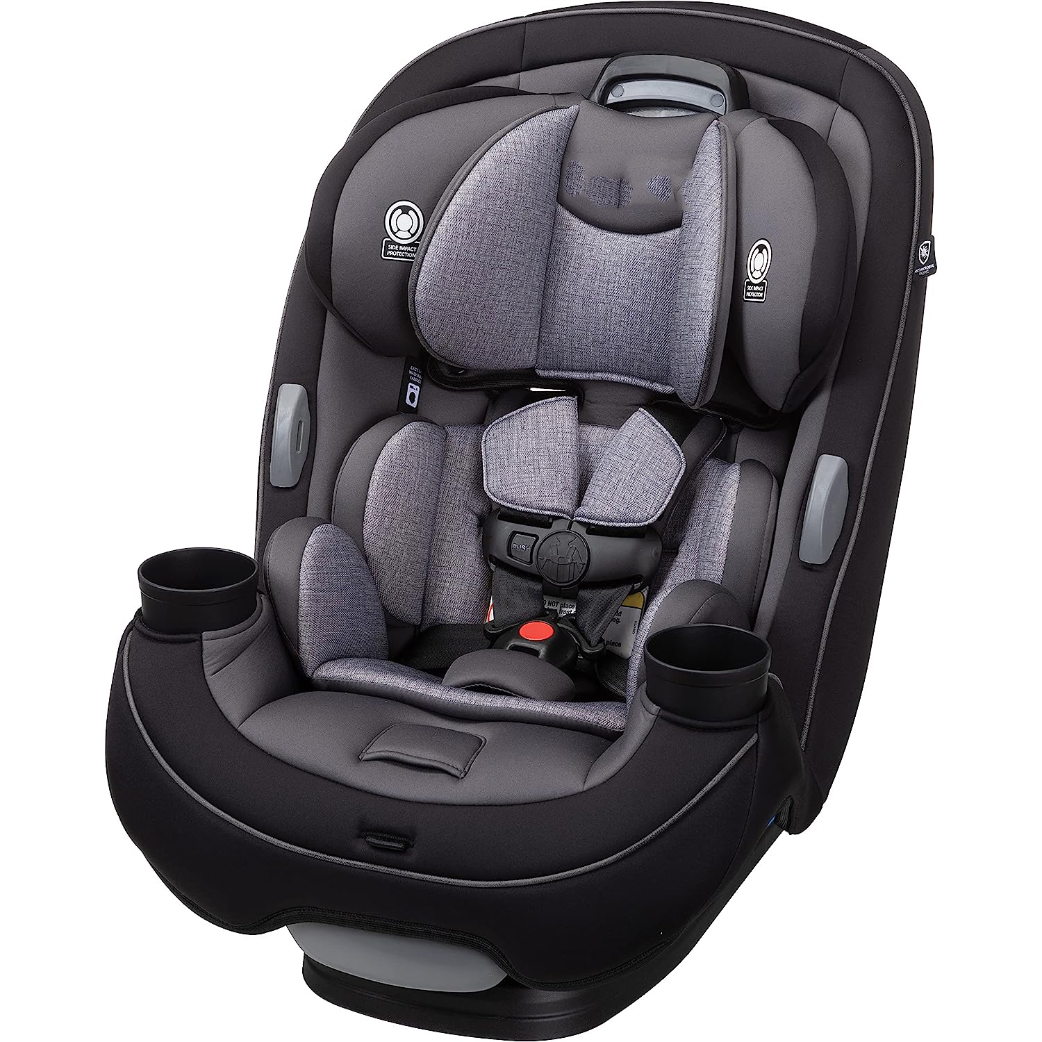 Safety 1st Grow and Go All-in-One Convertible Car Seat, Rear-facing 5-40 pounds, Forward-facing 22-65 pounds, and Belt-positioning booster 40-100 pounds, Carbon Wave