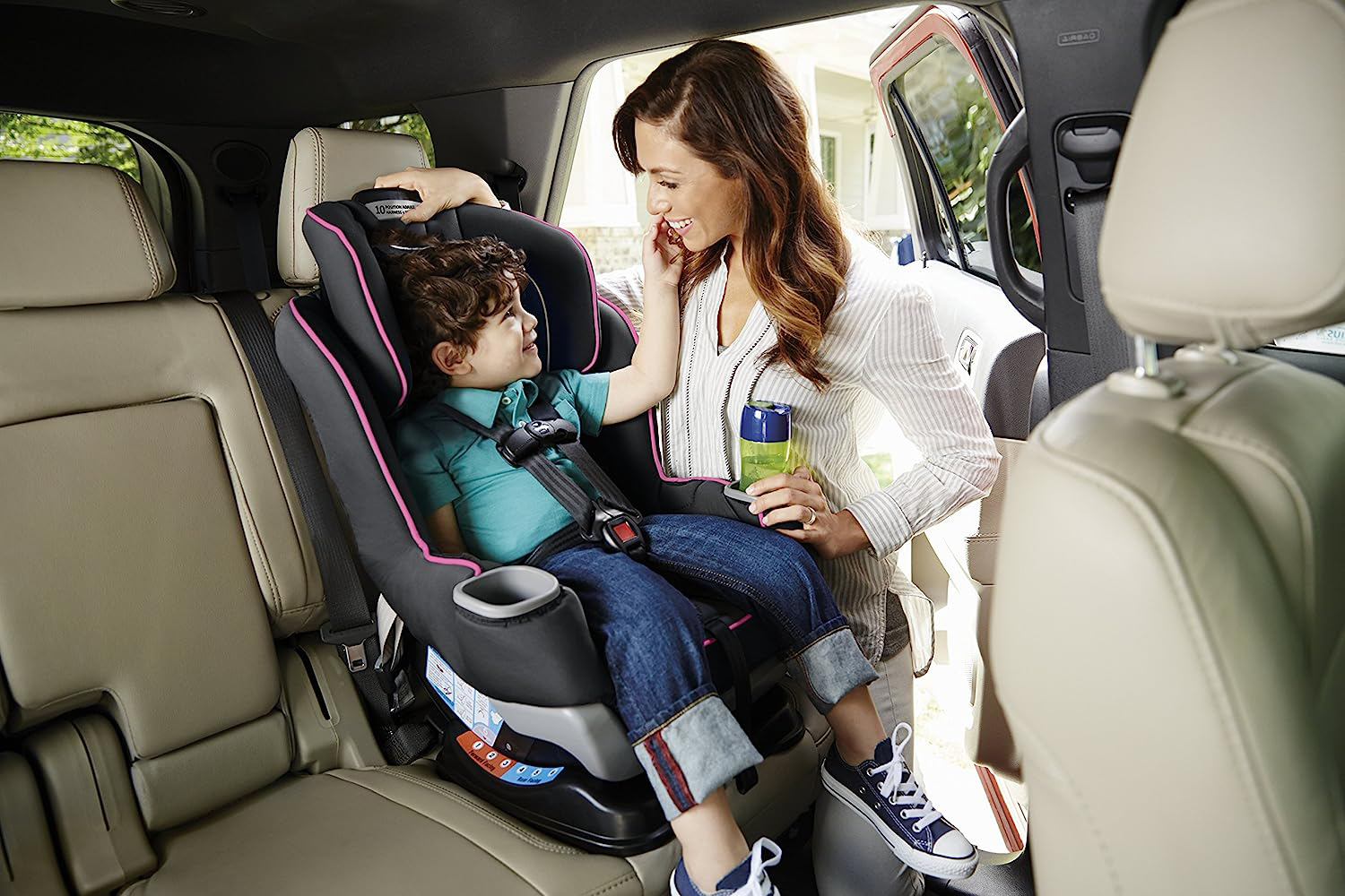Extend2Fit Convertible Car Seat, Ride Rear Facing Longer with Extend2Fit, Gotham