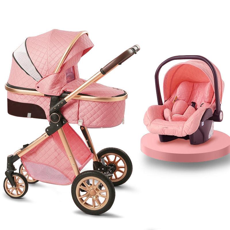 Premium 3-in-1 Baby Stroller