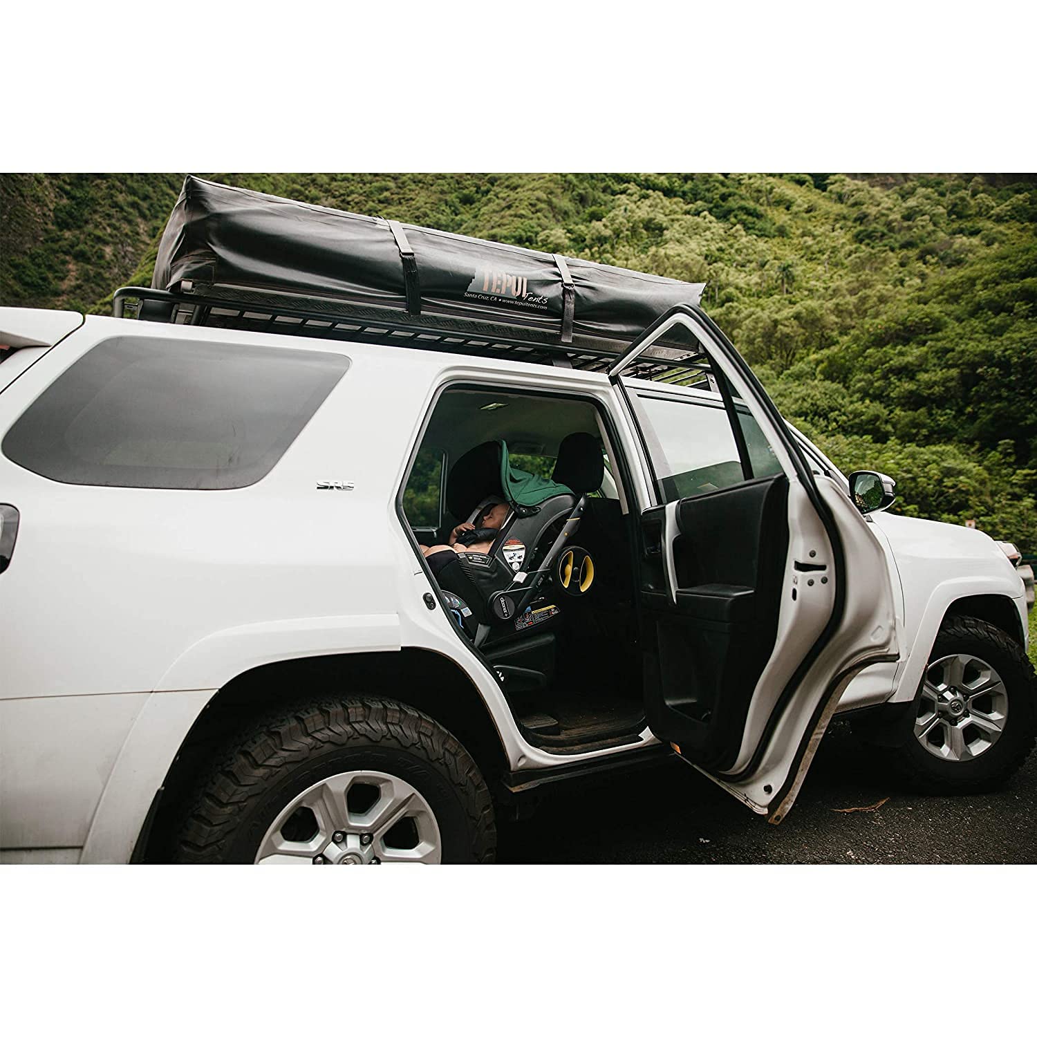 Infant Car Seat & Latch Base - Rear Facing, Car Seat to Stroller in Seconds - US Version, Nitro Black