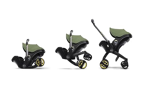 Newborn 4-in-1 Folding Stroller with One-Touch Car Storage, Infant Car Seat, $50 Today Only