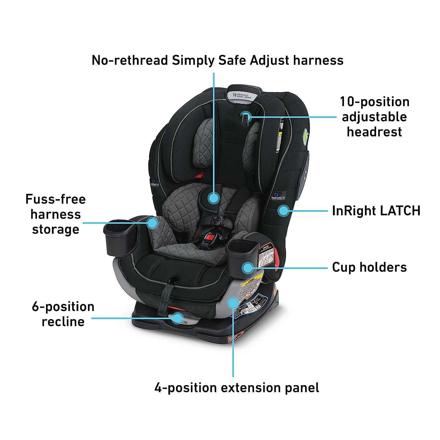 Extend2Fit 3-in-1 Car Seat, Norah