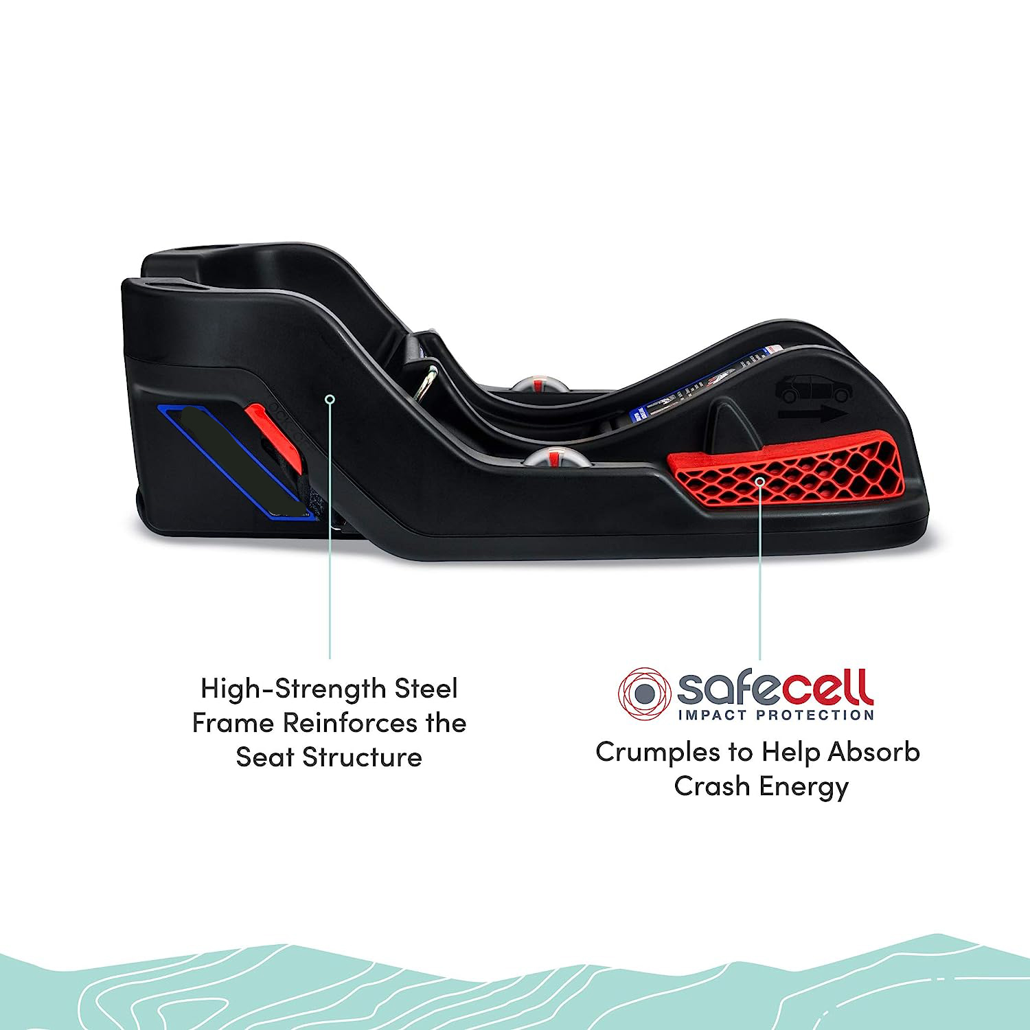 Gear Revolution Flex 3.0 Jogging Stroller, Lunar - Ultra-Reflective Accents