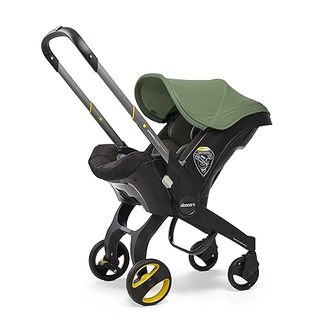 Newborn 4-in-1 Folding Stroller with One-Touch Car Storage, Infant Car Seat, $50 Today Only