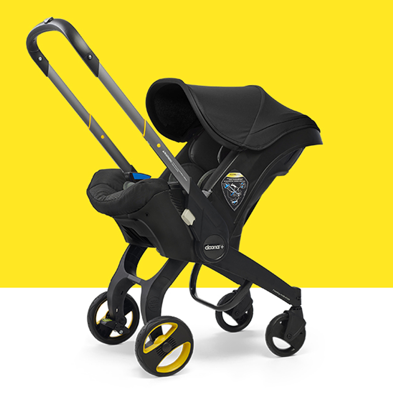 【Christmas discounts 🎄】Newborn 4-in-1 Folding Stroller with One-Touch Car Storage, Infant Car Seat
