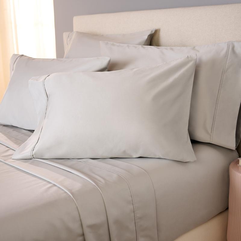 Home Reflections 1200TC Cotton Blend Sateen Sheet Set Pillowcases Durable Fabric