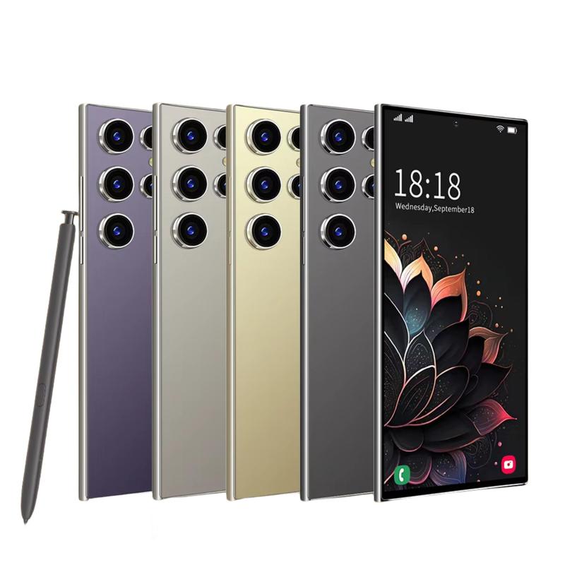 Android Smartphone, 6.8 Inch Large Screen 6+64GB ROM Dual SIM Phone, 20MP 4000mAh Battery Octa-core Processor Phone, Gifts for Mums, Electronic Gadgets, Digital, Portable