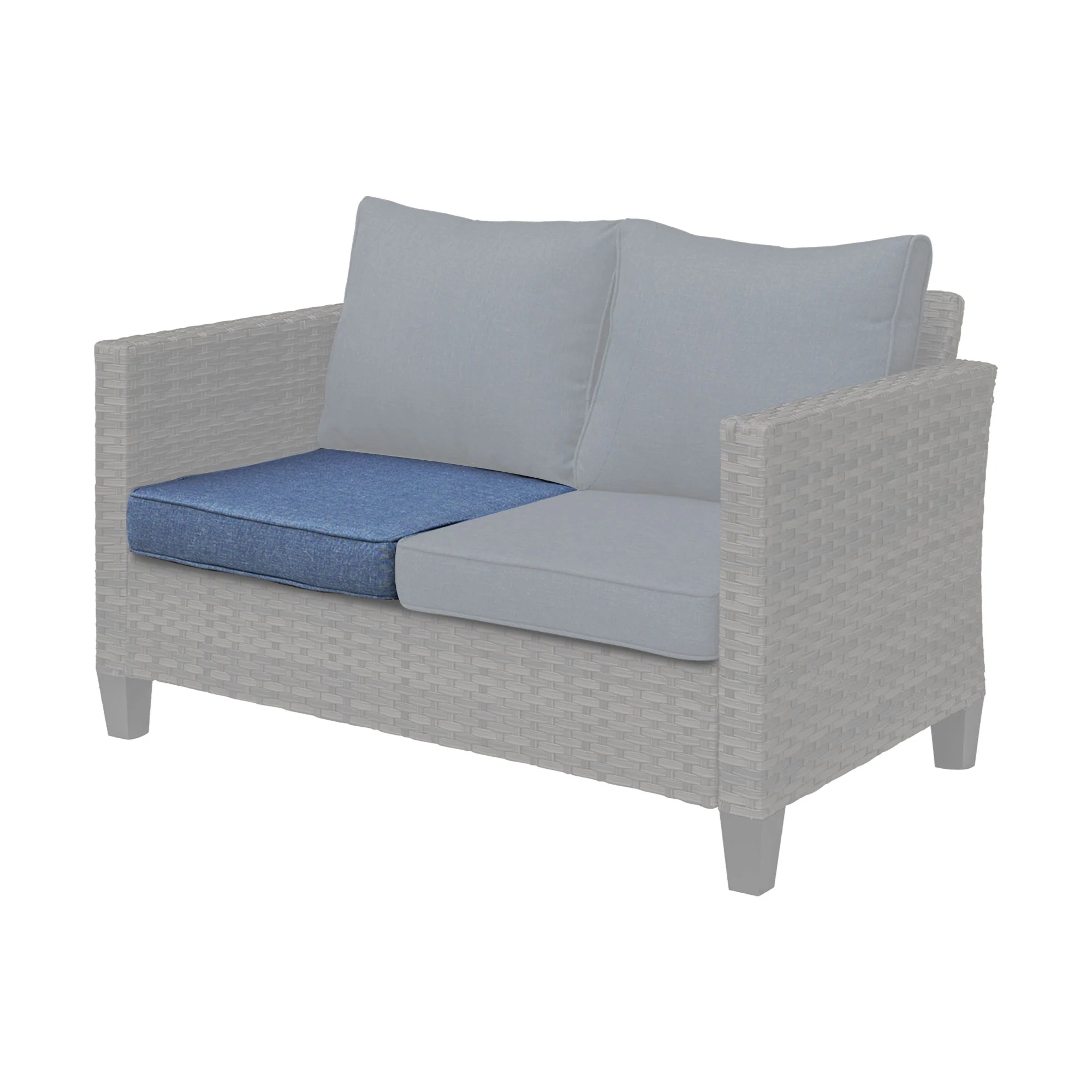 Ovios Vultros Series Replacement Seat, Back, Ottoman Cushion (Refer to the Dimension in Description)