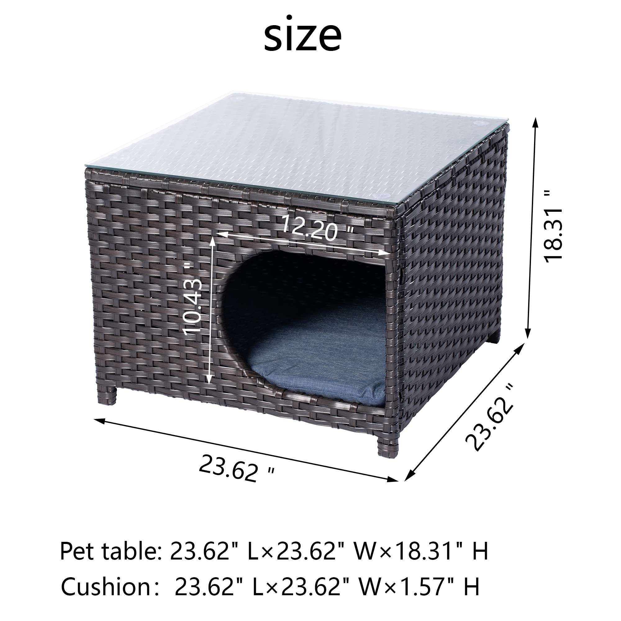 Ovios Pet Coffee Table for GRS/NTC/HOP/NDS Series.