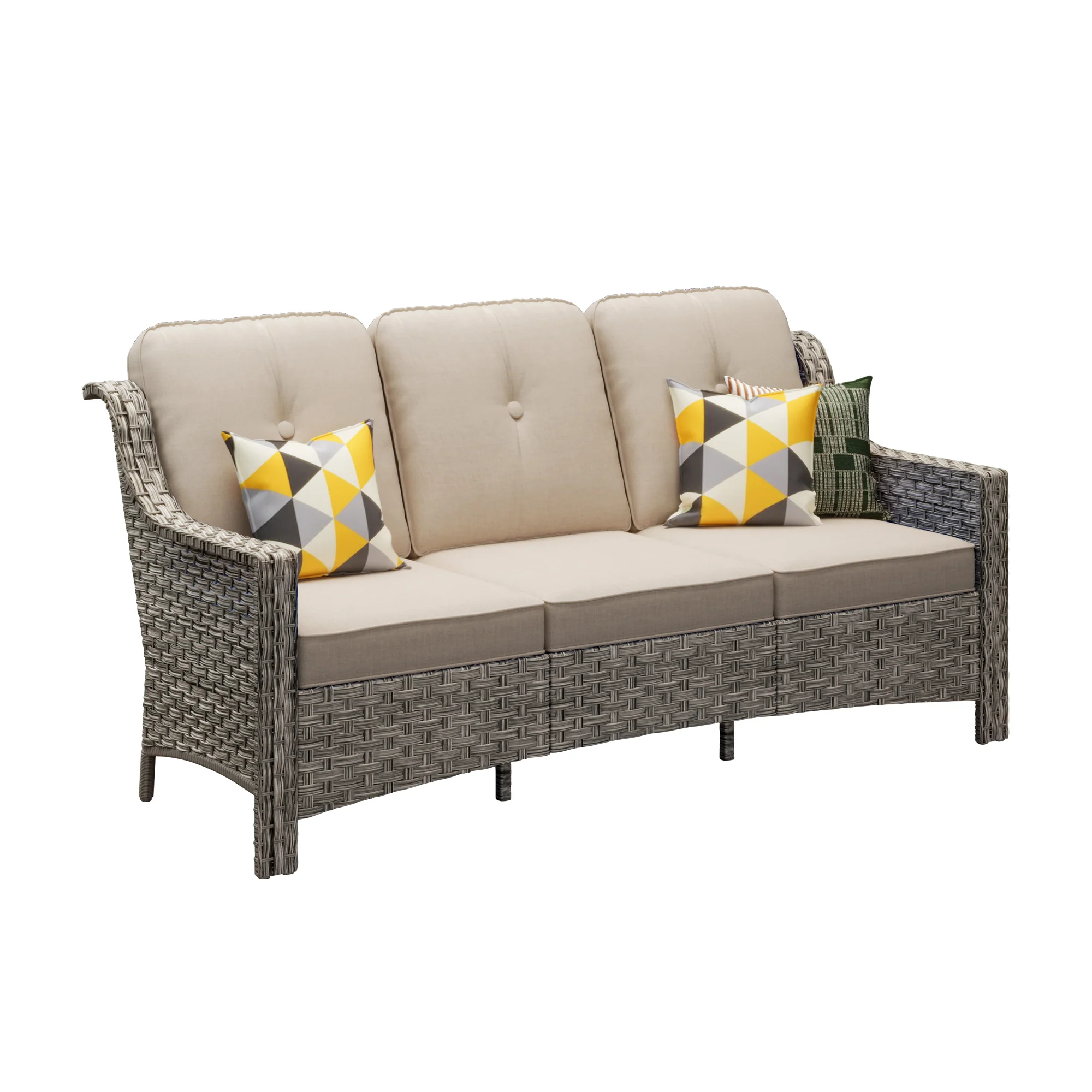 Ovios Outdoor 3-Seat Sofa PAD Series