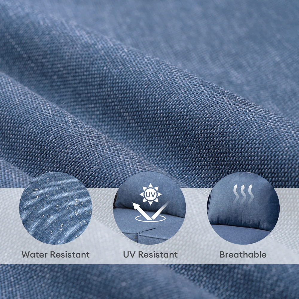 Ovios Kenard Series Replacement Seat, Back Cushion Cover(Refer to the Dimension in Description,Only cover)