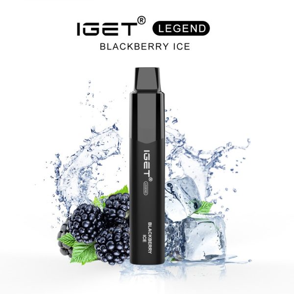 IGET LEGEND BLACKBERRY ICE – 4000 PUFFS