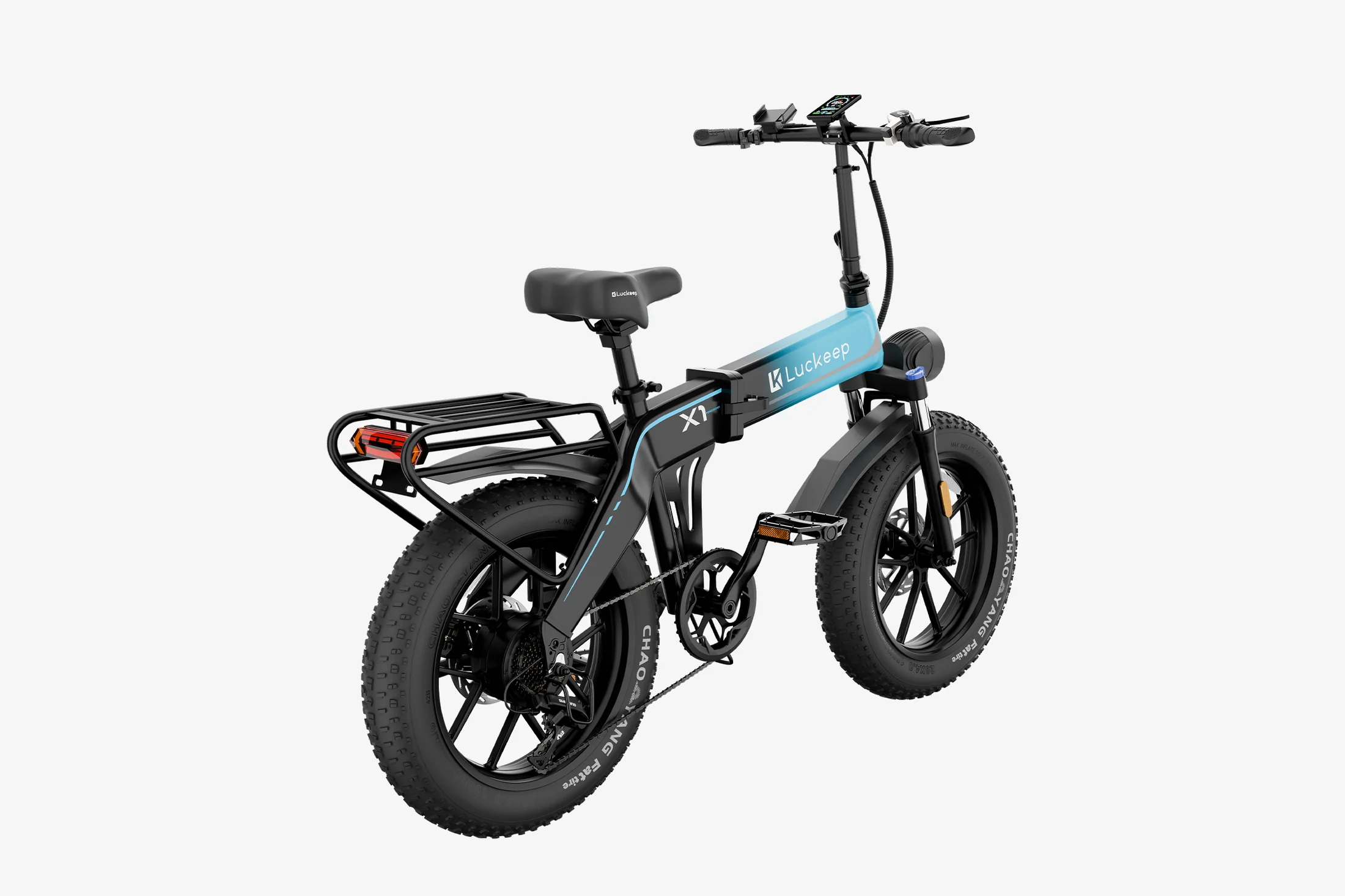 【Christmas discounts 🎄】🔥 Luckeep X1 Folding eBike｜1200W Motor｜48V15Ah Battery｜45 km/h Top Speed｜Long Range｜Off-Road｜Compact & Foldable