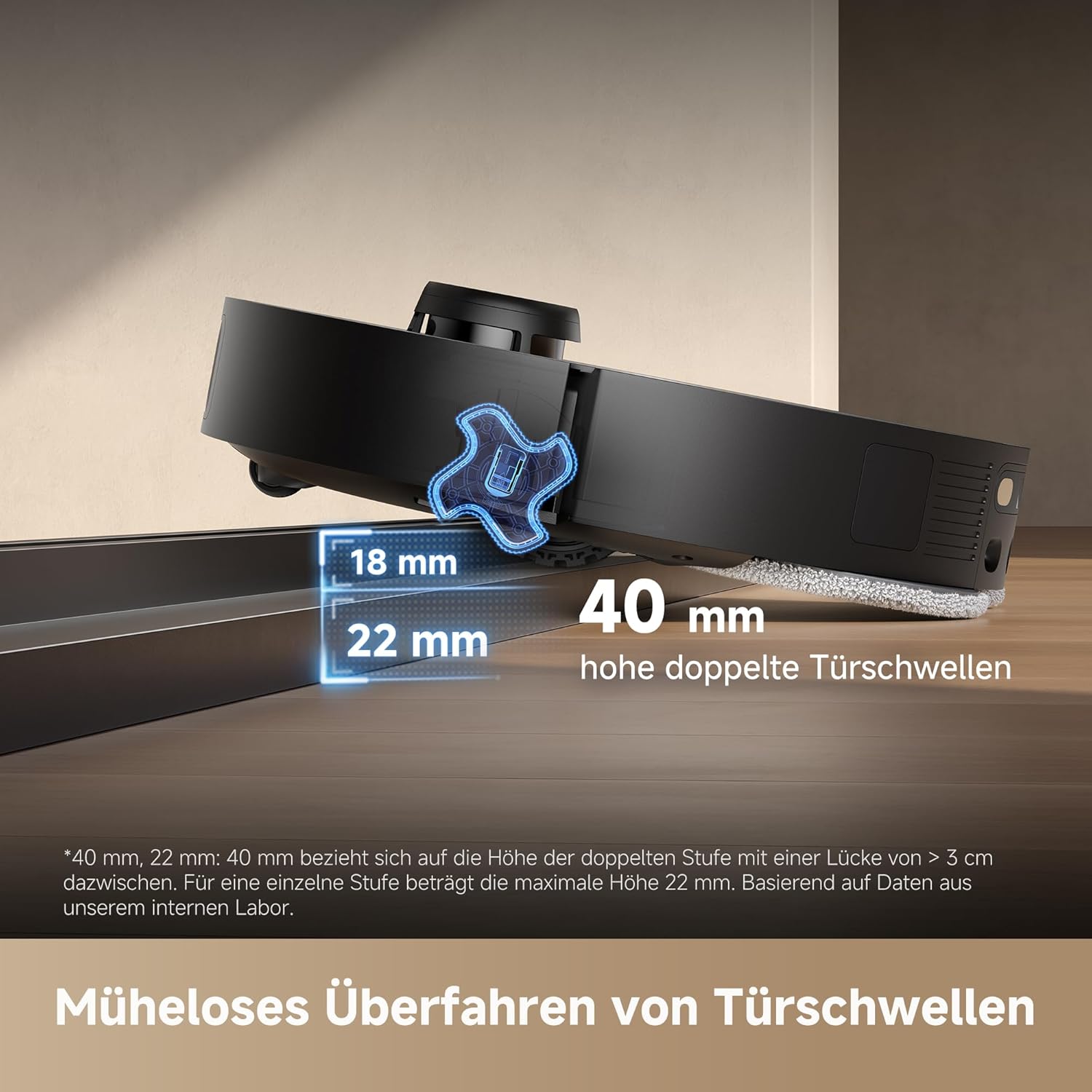 Dreame L10s Ultra Gen 2 Robot Vacuum and Mop with MopExtend RoboSwing Technology, 10,000Pa Vormax Suction, Pet Friendly Mode