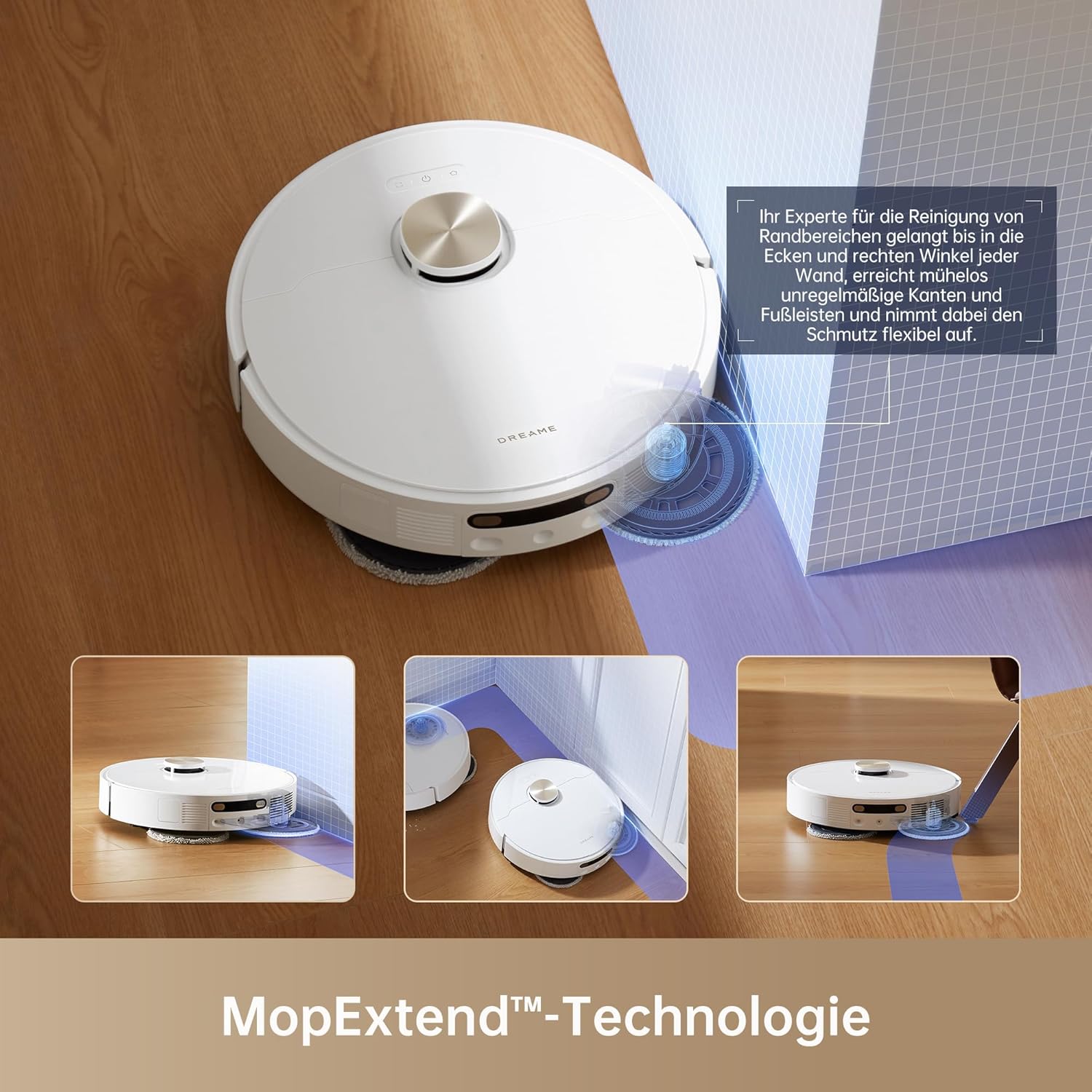 Dreame L10s Ultra Gen 2 Robot Vacuum and Mop with MopExtend RoboSwing Technology, 10,000Pa Vormax Suction, Pet Friendly Mode