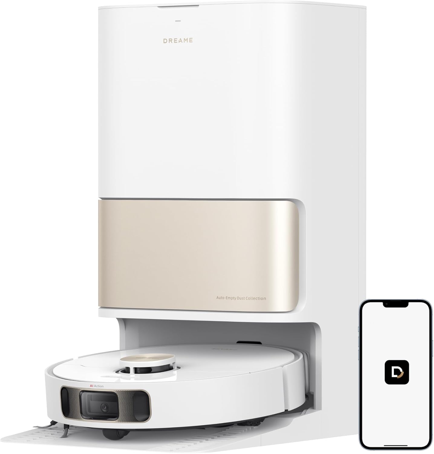 Dreame L10s Ultra Gen 2 Robot Vacuum and Mop with MopExtend RoboSwing Technology, 10,000Pa Vormax Suction, Pet Friendly Mode