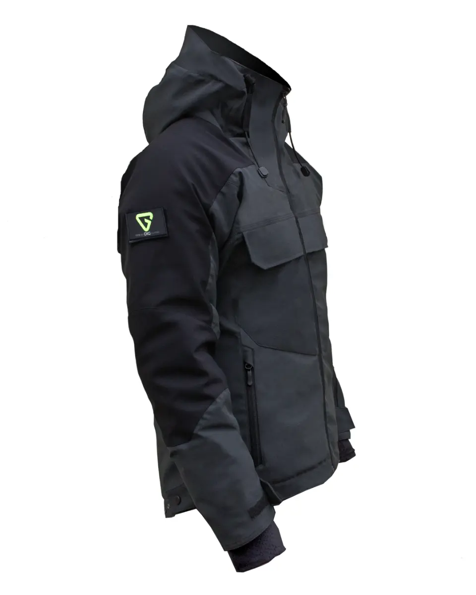 Alpine Gen.2 black outdoor jacket