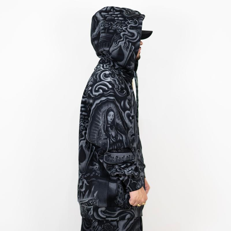 New Tattoo Hooded Couple Set